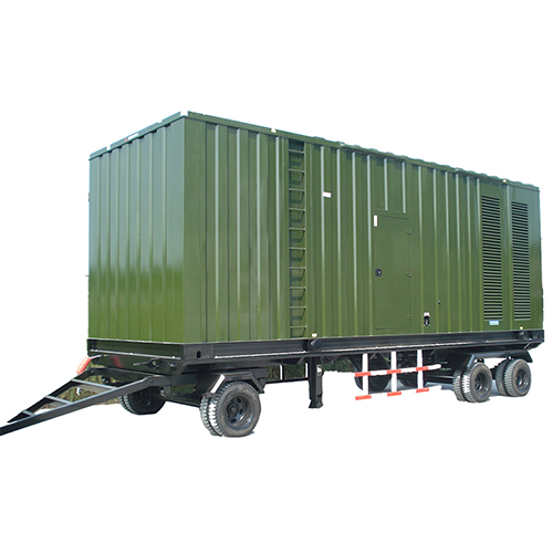 隰县会议移动集装箱型发电机组电站